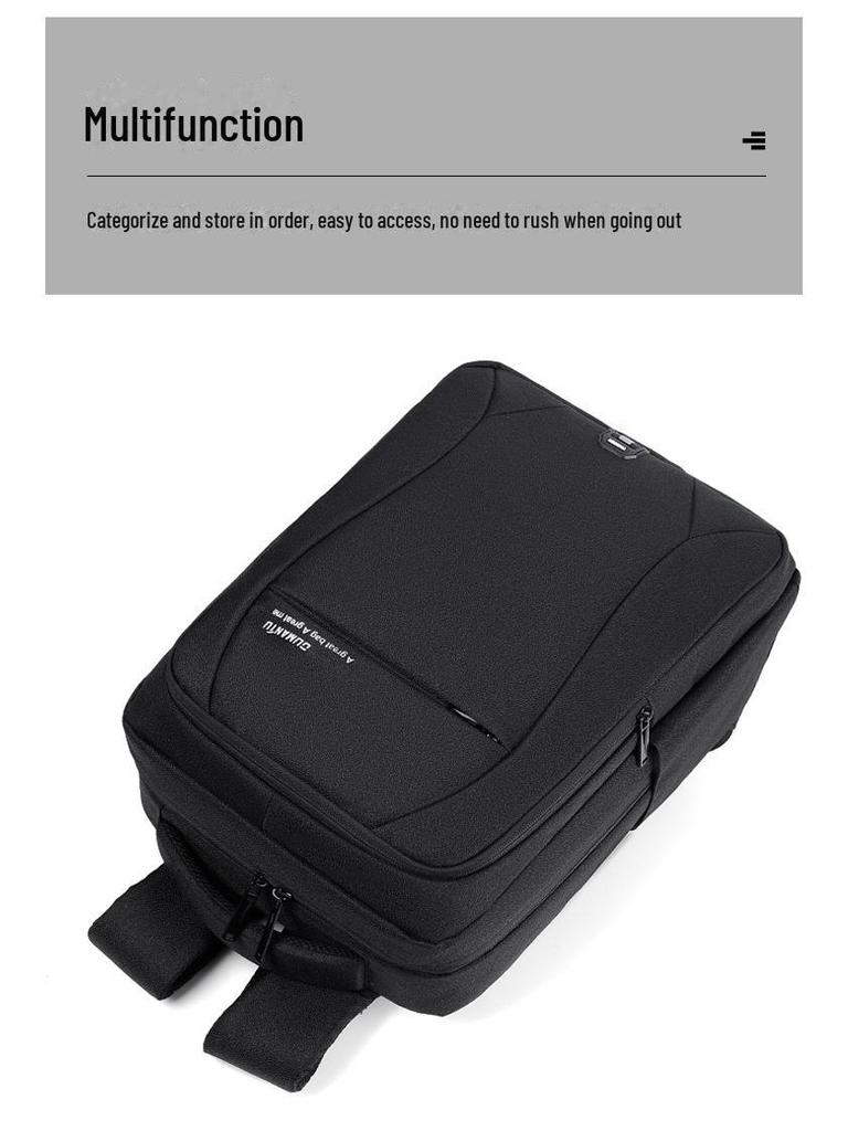 Трендовый водонепроницаемый рюкзак для ноутбука для мужчин и женщин - Высококлассная мода для работы, путешествий и учебы