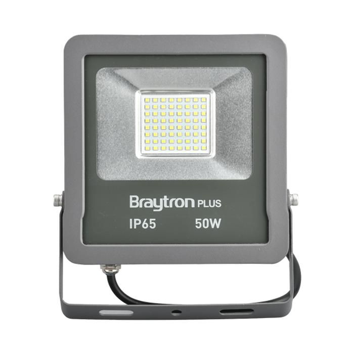 SL 50W IP65 4000K Grey LED Floodlight