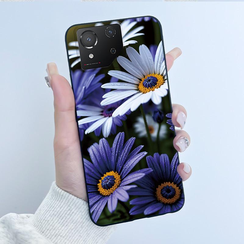 Чехол для Asus ROG Phone 8 Phone8 ROG8 Pro Чехол Роскошный Дракон Милый Крутой Мальчики Девочки Тонкий Черный Матовый Мягкий ТПУ Защитная Задняя Крышка