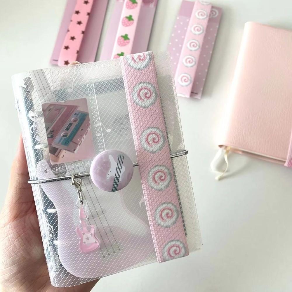 Кавайные регулируемые ремешки для блокнота Блокнот на кольцах Милая звездная веревка-переплет Декоративная лента для скрапбукинга
