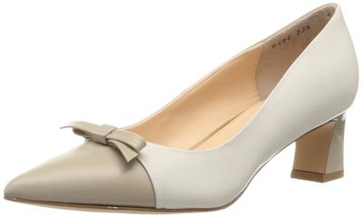JILL STUART SHOE Женские туфли-лодочки с острым носком и отделкой в виде ленты, размер 6492 LBG/23.0 см E
