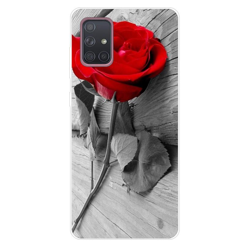 For Samsung Galaxy A51 A71 Case Soft Silicone Cute Cartoon Panda Phone Cases For Samsung A 51 A515F Galaxy A71 A715F Cover Funda