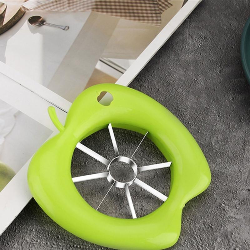 Y3NA Stainless Steel Grips Handle Apples Slicers Corer Handhelds Pear Fruit Slicers