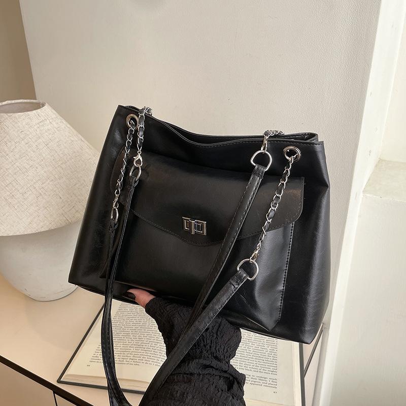 Versatile Large-capacity Bag Women's Summer New Trendy Tote Bag Niche Chain, Bag Messenger Bag