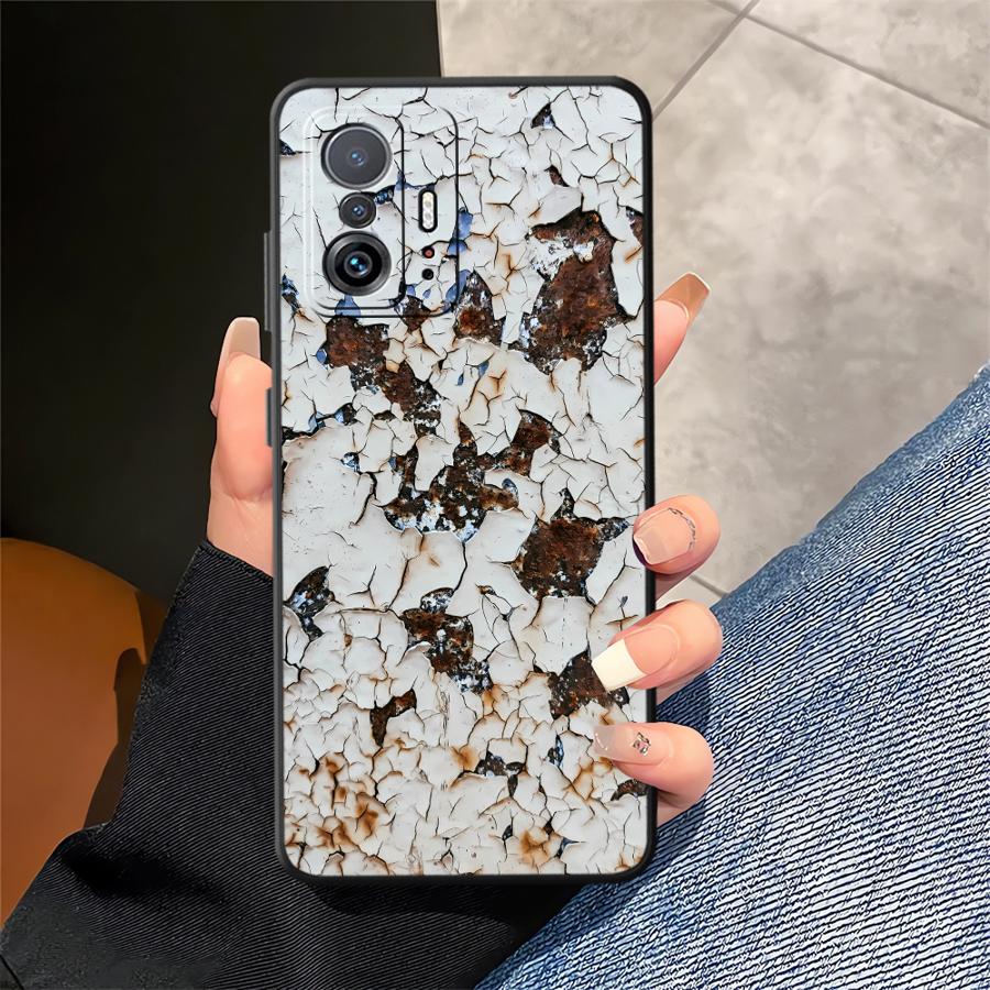 Ретро-чехол с эффектом ржавчины для Xiaomi Mi 9 11T 14 Pro 9T 10 11 13 Lite 10T CC9Pro 13