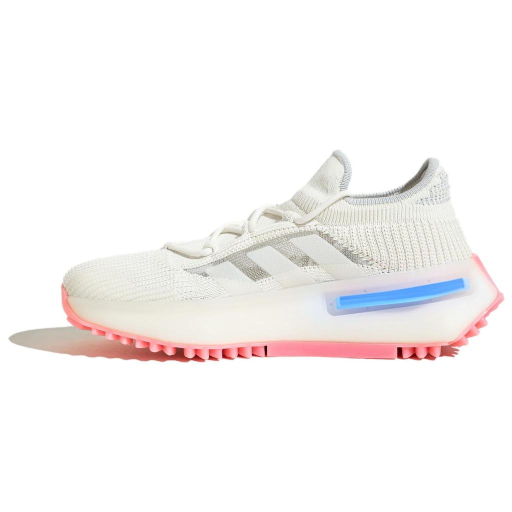 Adidas Оригинальные NMD S1 Тканевые Удобные Простые Универсальные Прочные Легкие Низкие Повседневные Кроссовки Унисекс Бежевые HQ4436