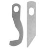 Precision Sewing Machine Overlock Knife Silver Upper Lower Knife Serger Blade  Home Sewing