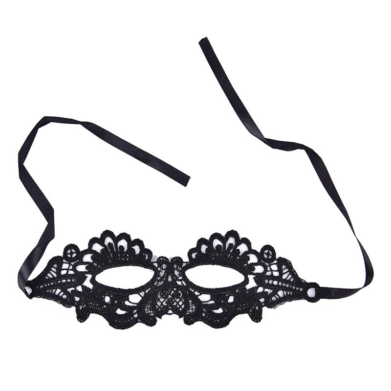 Сексуальная черная кружевная маска для глаз для бала-маскарада, нарядное платье, костюм на Хэллоуин