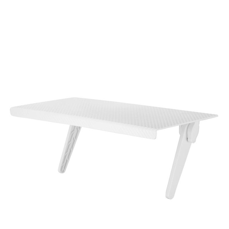 Регулируемый ТВ-экран Верхняя полка для хранения Держатель стойки Компьютерный монитор Настольная подставка Мини-ПК DVD ТВ-стойка Полка для дисплея Полка для хранения Кронштейн телеприставки