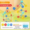 45/150/300Pcs Large Particles Interlocking Beads Blocks 3D Kids Construction Toys  For Kids