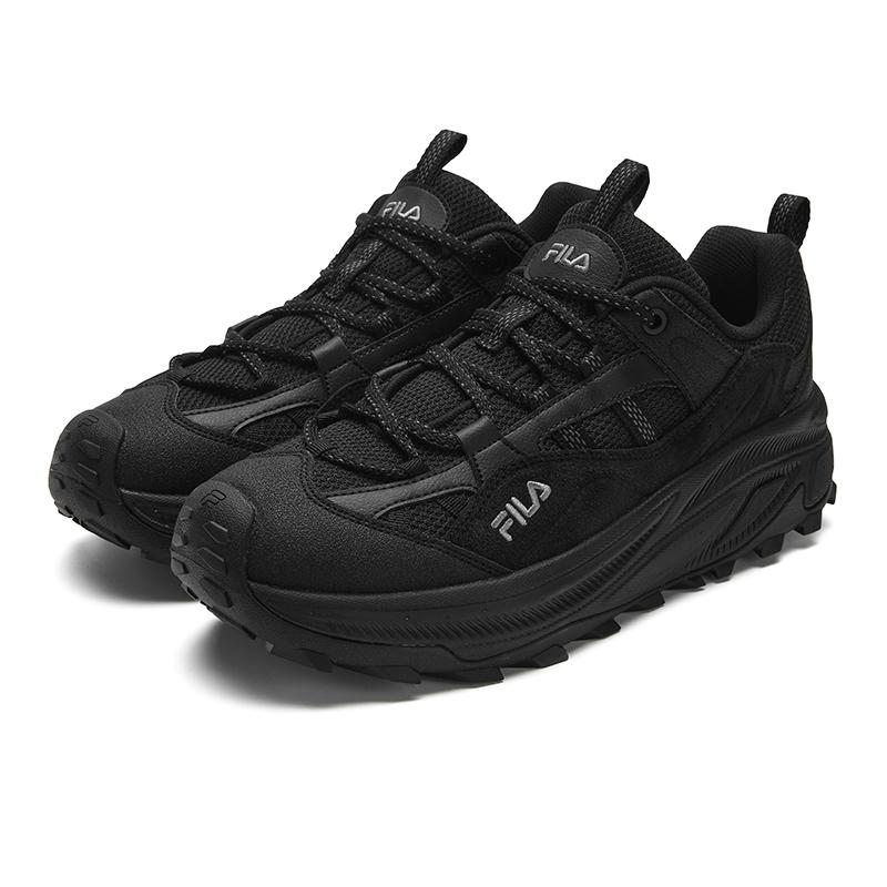 Fila Износостойкие, дышащие, легкие низкие повседневные кроссовки мужские черные F12M542123FBK