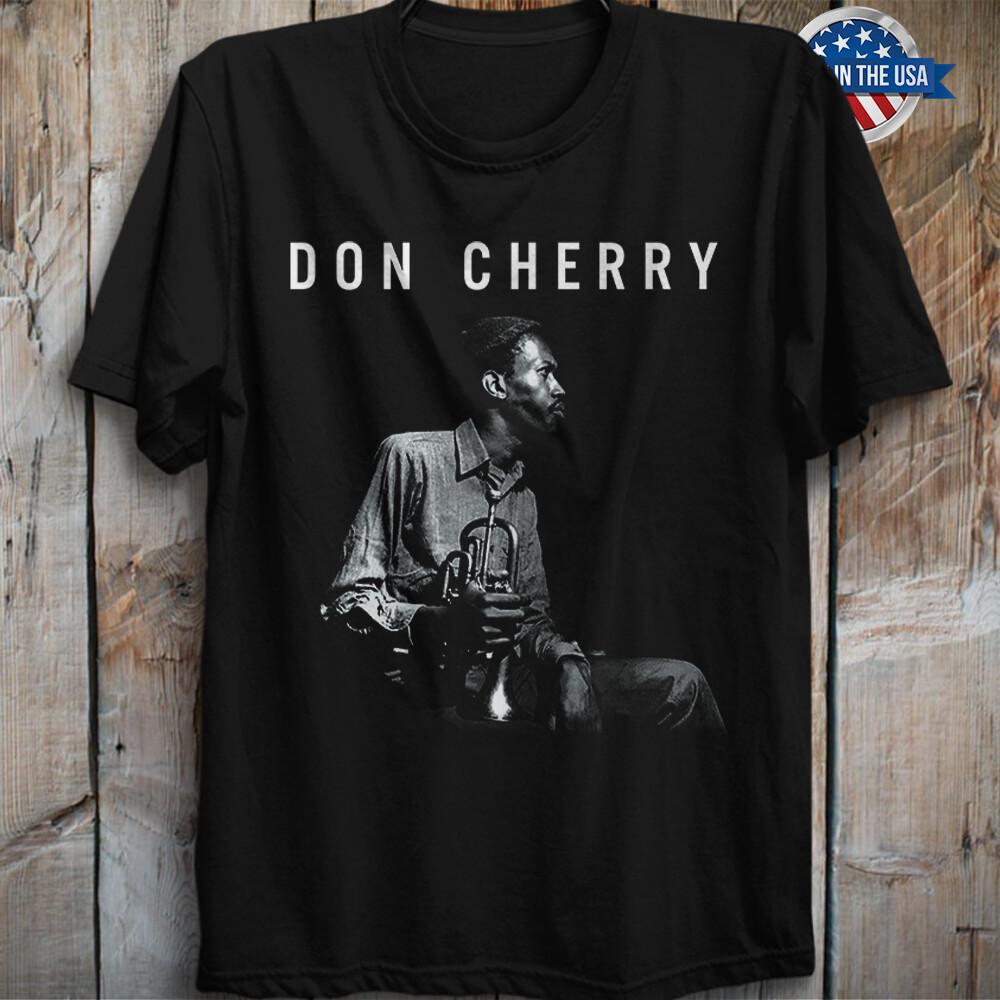 Don Cherry Jazz Trumpet Player Retro T-Shirt Brown Rice Black Musician Unisex T-Shirt