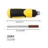 12 In 1 Retractable Screwdriver Handle Bolt Driver Ratchet Screwdriver Precisions Screw-driving Tools for Home