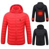Thermal Winter Electric Usb Padded Coat Battery Heated Hoodie Jacket Warmer Body