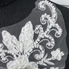 Mesh Embroidery Pair Of Flowers Collar Flower Clothing Accessories Decal Diy Wedding Dress Accessories