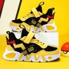 Yellow Boys Basketball Shoes Soft Non-slip Kids Sneakers Thick Sole Children Sport Shoes Outdoor Girls Trainer Basketball