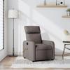 VidaXL Reclining Massage Armchair, Chair with Footrest, Seat with Backrest and Armrests Living Room, Modern, 374181