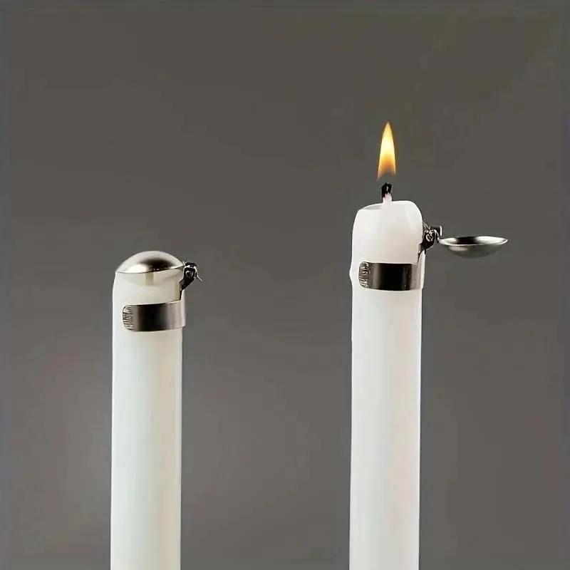 Metal Safety Automatic Candle Extinguisher Candle Tool Metal Clip Candle Accessories Automatic Fire Cover
