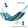 190*100 мм полосатый гамак для 2 человек, уличная кровать для отдыха, утолщенная парусиновая подвесная кровать, гамак для сна, 2 цвета
