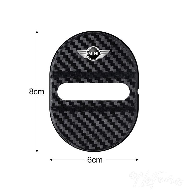 Car Styling Door Lock Protective Cover Anti Rust For BMW Mini Cooper Countryman Clubman R55 R56 R60 F54 F55 F56 F60 Car stickers