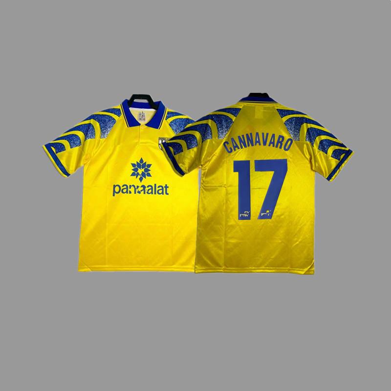 Parma retro jersey football jersey classic nostalgic Zola Cannavaro Buffon Gilardino jersey