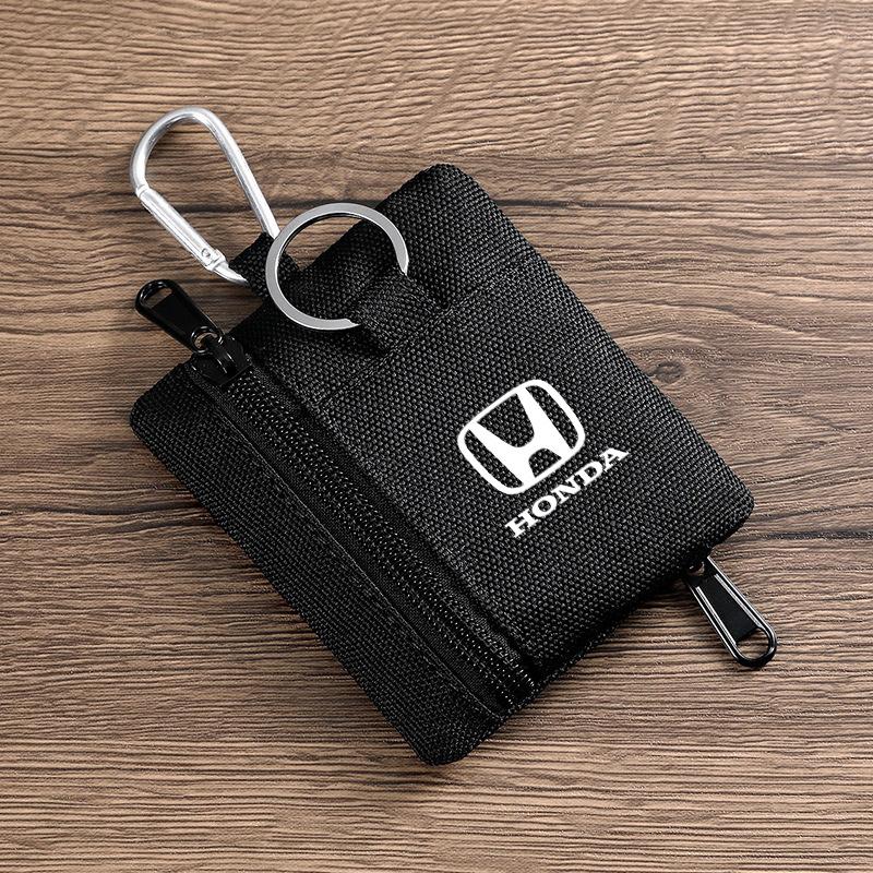 ARC1 Mini Wallet Key Card Carrier Holder Small Travel Waist Bag Camping Hiking Hunting Pouch For Honda Mugen Power Accords Sticker