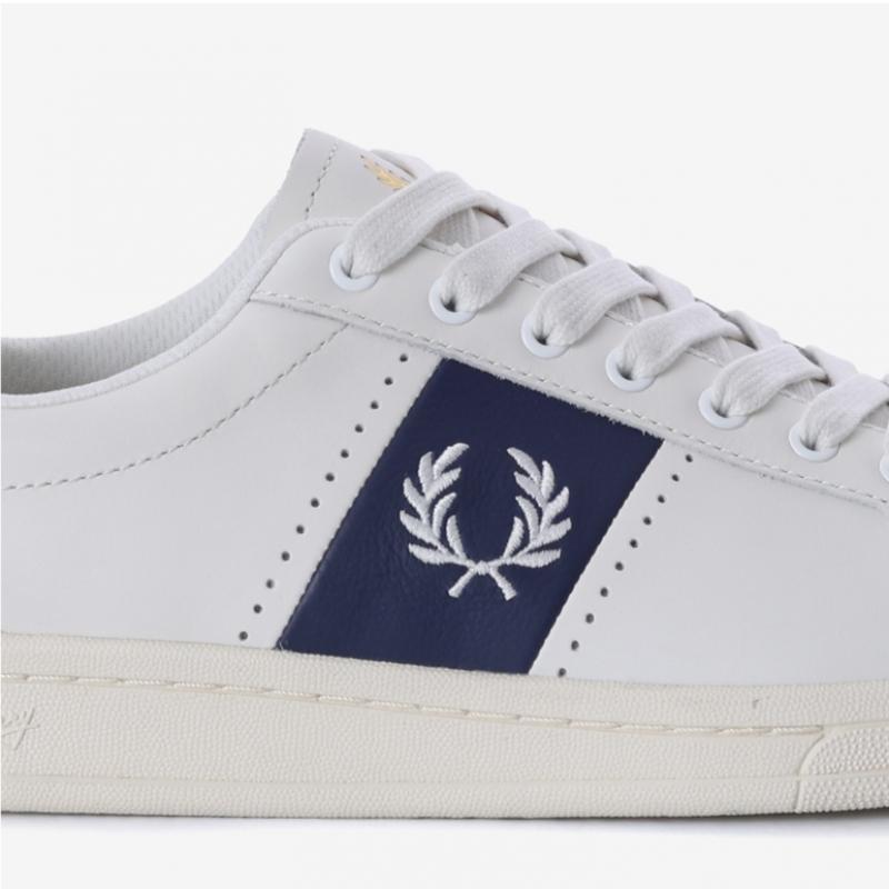 Fred Perry Unisex Sneakers Leather Puff Branded B721