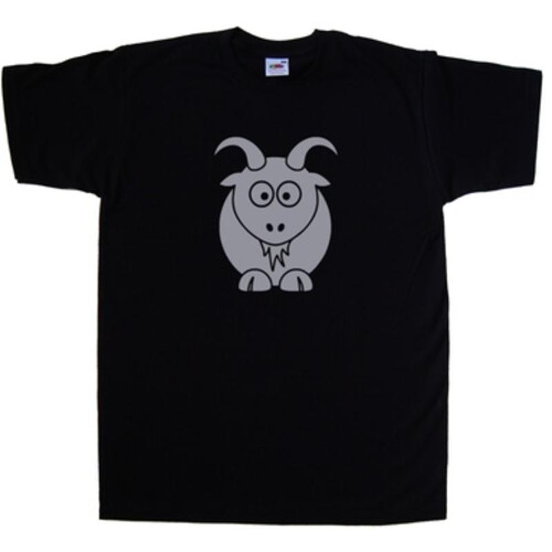 Cartoon Goat Tshirt