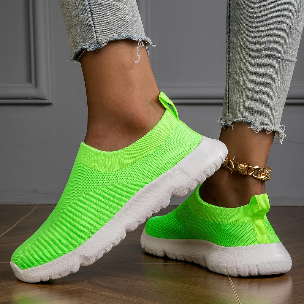 Модные весенние женские сетчатые повседневные туфли, дышащие, легкие, прогулочные кроссовки, обувь с плоской подошвой, нескользящая, вулканизированная обувь, новая
