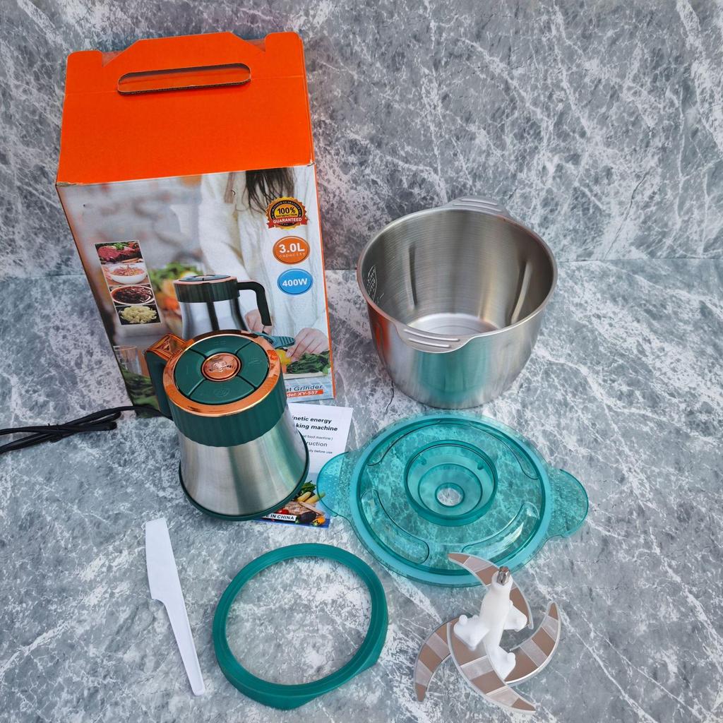 Многофункциональный кухонный комбайн и прибор для приготовления детского питания из нержавеющей стали, 5 скоростей, объем 2 л