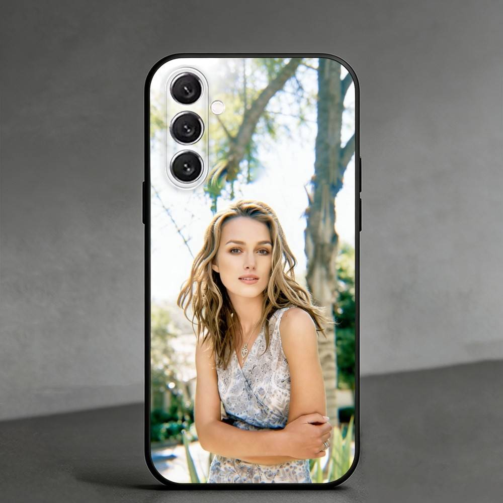 Чехол для телефона K-Keira Knightley для Samsung Galaxy A91,80,73,72 ,71,53,52,32 ,31,22,21s,20, Мягкий черный чехол