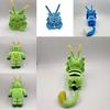 Плюшевая игрушка-кошка Regretevator Gnarpy Green с мягким коротким ворсом для детей и коллекционеров