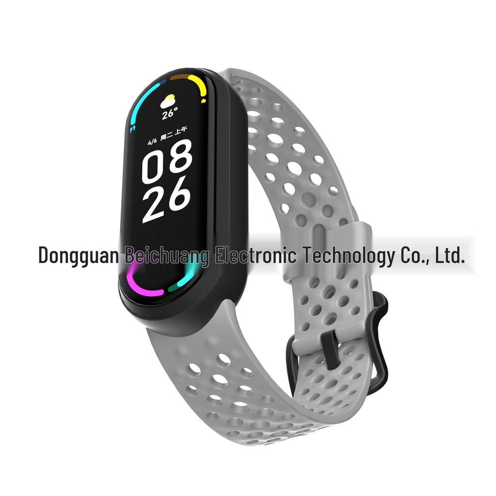 Силиконовый ремешок с дизайном "облако" для Xiaomi Mi Band 8/9/10