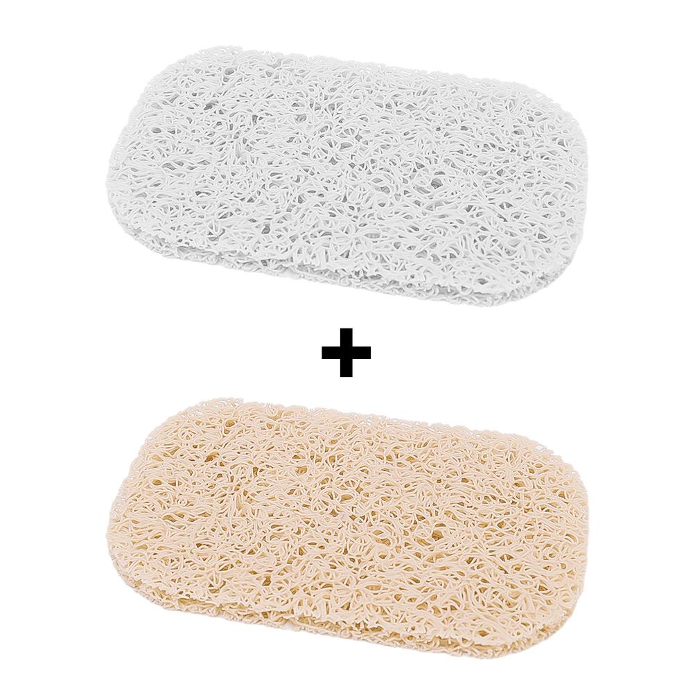 4/1 шт. ПВХ-подложка для мыла, нескользящая, устойчивая к плесени, самоосушающаяся, держатель для мыла для кухни, ванной, дорожные чистящие средства