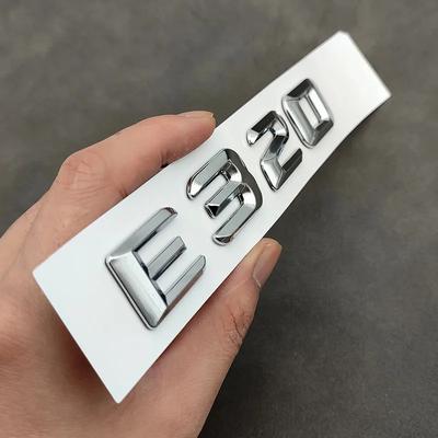 3D Самоклеящиеся ABS Буквы Для Автомобильных Наклеек Для E200 E220 E260 E320 E350 CDI 4matic Эмблема Аксессуары для Багажника