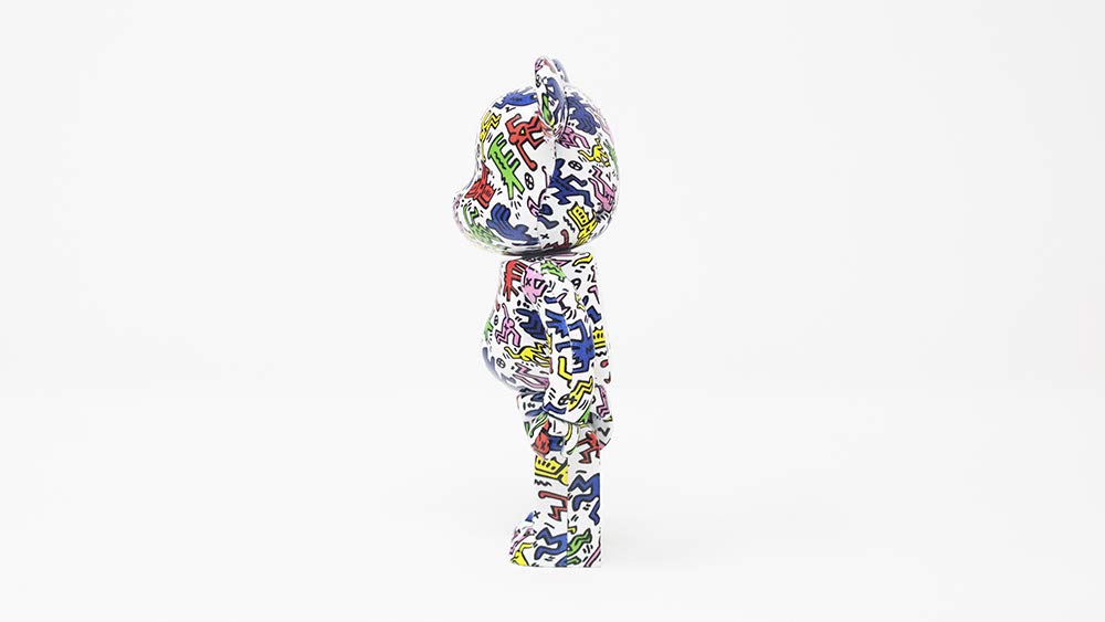 Суперсплав КИТ ХАРИНГ Кит Харинг Bearbrick Высота 145 мм BE@RBRICK прибл.