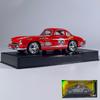 1/32 Benz 300SL 35# Винтажный Классический Сплав Металл Литой Модель Автомобиля Звук и Свет Симуляция Коллекция Дисплей Украшения Подарок