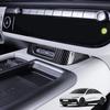 For Hyundai IONIQ 6 2026 Car Tuning Carbon Fiber Central Control USB Protective Cover Trim Accessories LHD