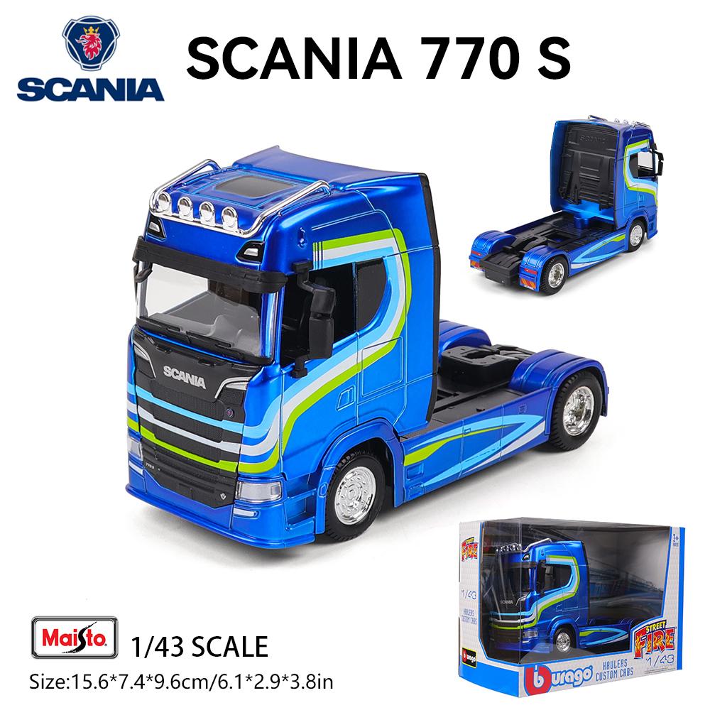 Ббураго 1:43 Транспортное средство передняя часть Volvo FH16Globetrotter 750XXL модель имитация модель автомобиля сплав автомобиль игрушка мужская коллекция