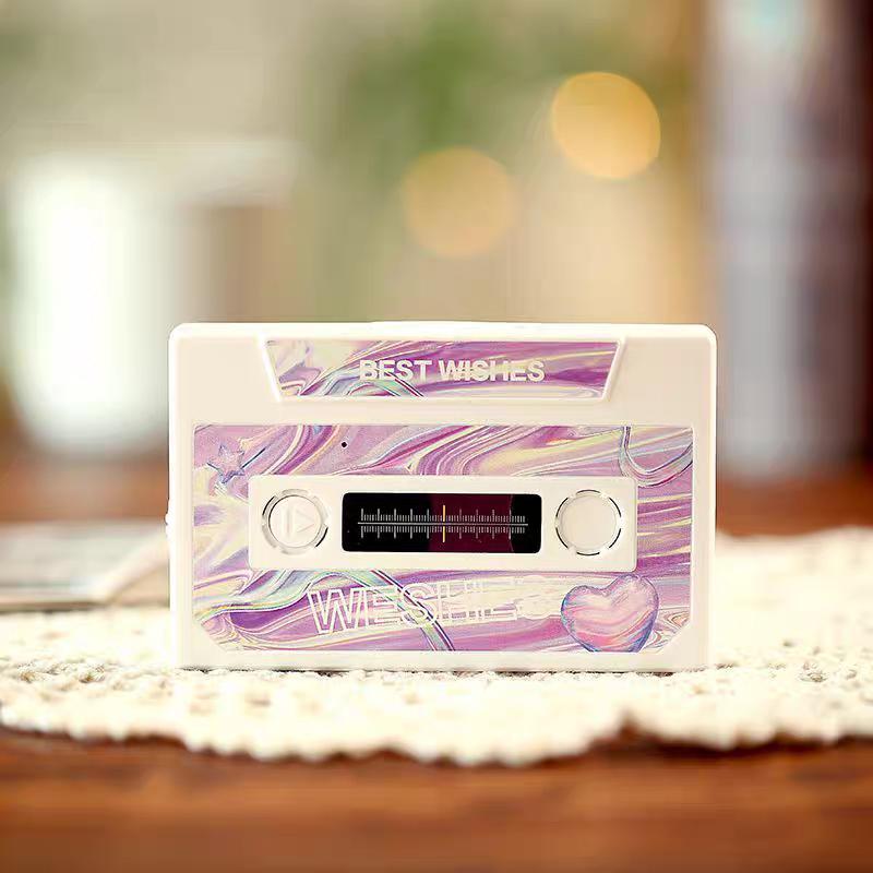 Запись голосовой открытки Поздравительная открытка Записываемая 300 секунд DIY Запись Музыкальная открытка День святого Валентина Годовщина День рождения Подарок