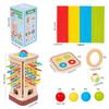Wooden Material Wooden Stick Board Game Fun Wooden Stick Tower Toy Set  Boys/Girls