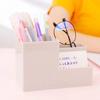 Multi-function Desktop Pen Holder School Supplies Storage Case Colorful Plastic Box Office Desk Accessories Pencil Organizer