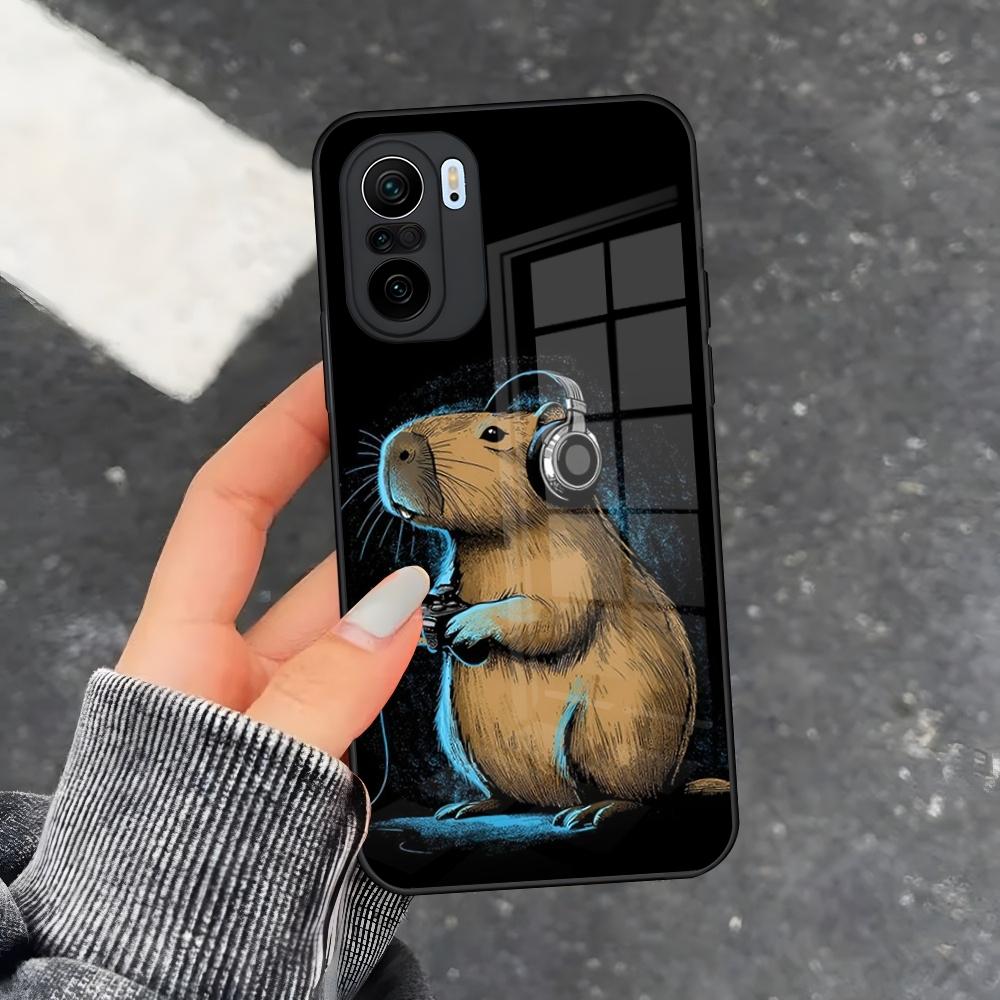 Милый чехол для телефона с капибарой для Xiaomi 15 14 13 12 X Redmi Note 10 Mi 11 S Lite T Pro ультрастек Чехол