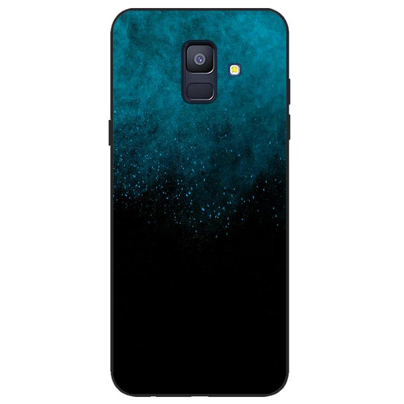 For Samsung Galaxy A6 2018 Silicone Case SIM SM A600 A600F Phone Case Tpu Case Coque Samsung Galaxy A62018 black