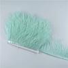 1M 5M 10Meter 8-10Cm Black Ostrich Feather  Trims Natural White Ostrich Feather For Craft Ribbon Fringe For Skirt Party Clothing