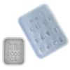 Practical Silicone Dressing Table Accessories Mould Unique Epoxy Resin Jewelry Making Molds for Crafting Enthusiasts
