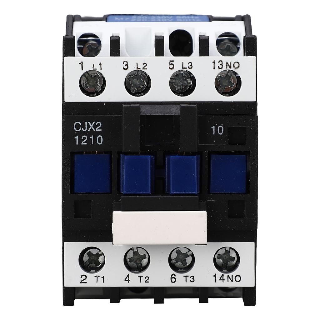 Контактор переменного тока 220 В 3P 1NO 12A рейка серебряный контакт низковольтный контроллер двигателя
