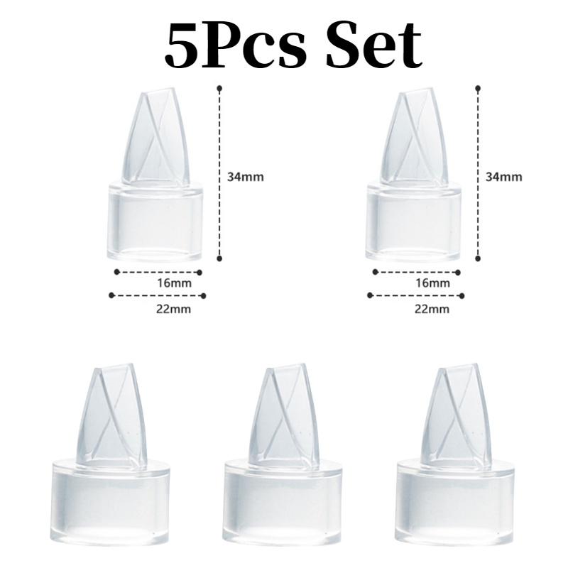 Силиконовые аксессуары для молокоотсоса Клапан-носик и Внутренний всасывающий порт Совместимы с ручным/электрическим Молокоотсосом Пищевой силикон