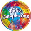 Тарелка с закусками Feliz Cumpleanos (Пакет из 8)