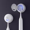 Removable UV Light Toothbrush Cleaner Self-adhesive Smart Sensor Toothbrush Storage Box  Shower